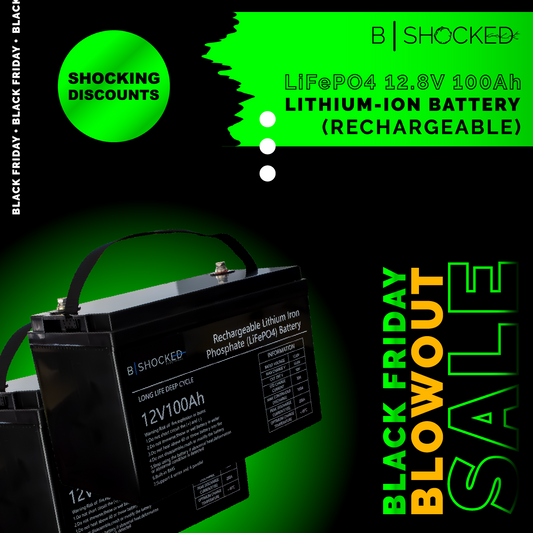 The Best Black Friday Offers on Lithium LiFePO4 Batteries!!!