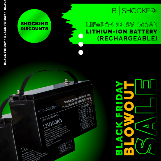 our Premium 100Ah Lithium Battery on sale – a sleek, high-performance energy solution for your every need