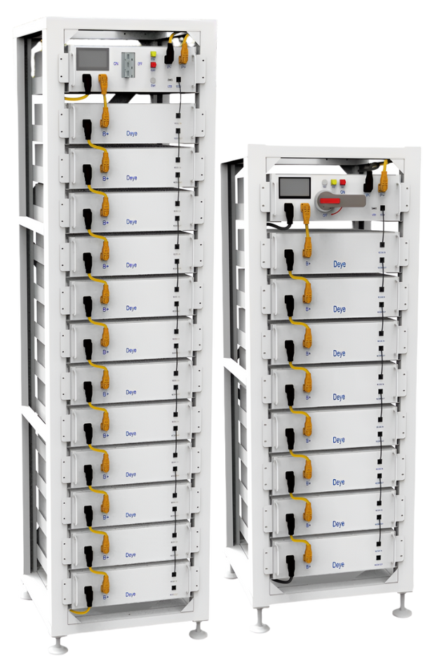Deye Bracket - DEYE HV Battery 3U rack (For 12 Batteries and 1pc cluster control box) offered by B SHOCKED Electrical