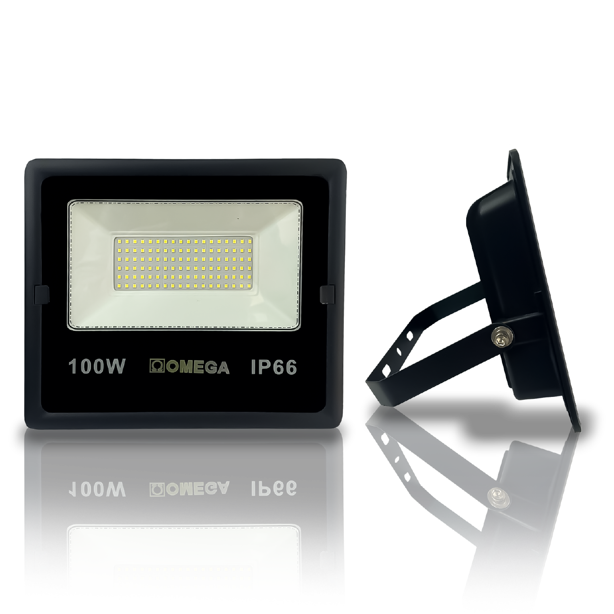 OMEGA 170-260v 100W Led Flood Light daylight 6500K 10000Lm IP66